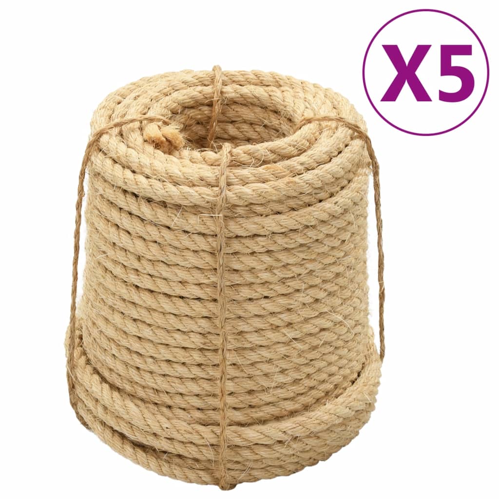 Sisal Ropes 5 pcs 16 mm 100 m