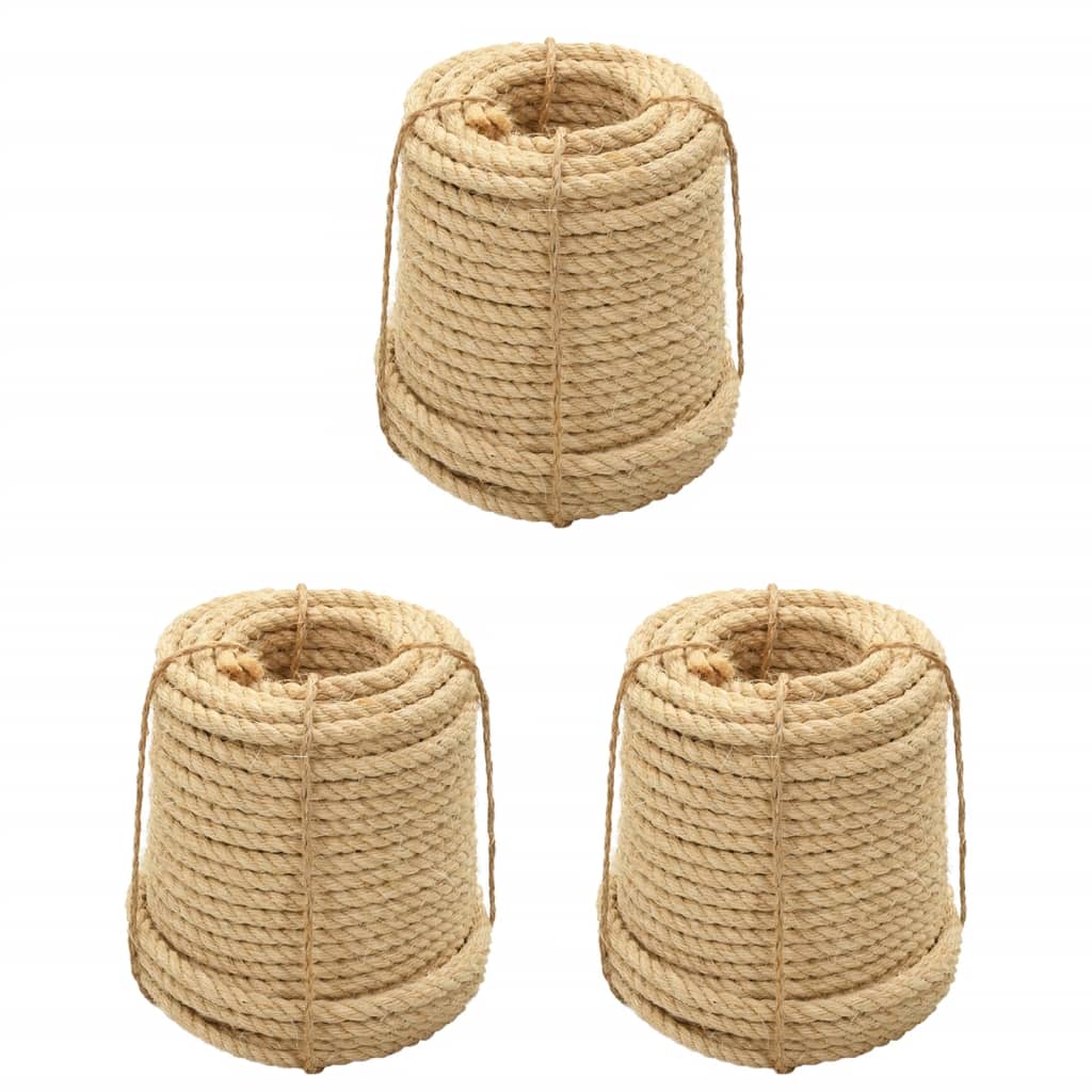 Sisal Ropes 3 pcs 20 mm