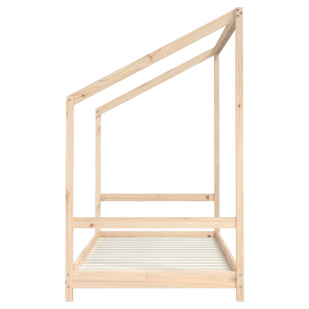 Kids Bed Frame 2x(90x200) cm Solid Wood Pine