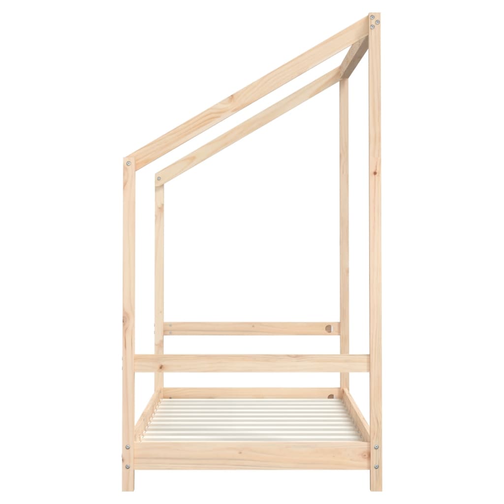 Kids Bed Frame 2x(80x160) cm Solid Wood Pine