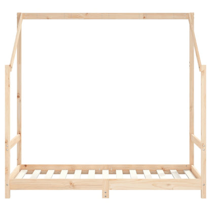 Kids Bed Frame 2x(80x160) cm Solid Wood Pine