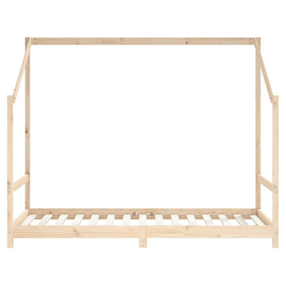 Kids Bed Frame 2x(90x190) cm Solid Wood Pine