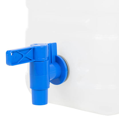 Water Container with Tap Transparent 15 L Plastic