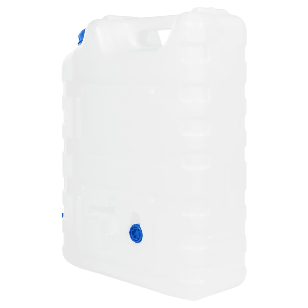 Water Container with Tap Transparent 20 L Plastic