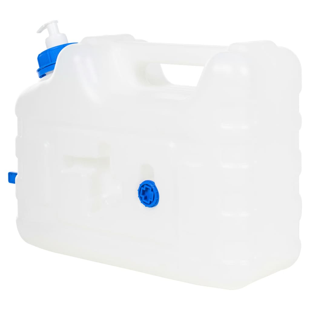 Water Container with Tap and Soap Dispenser 10 L Plastic