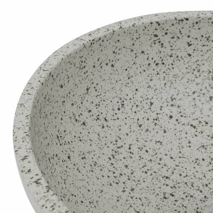 Countertop Basin Grey Round Φ41x14 cm Ceramic