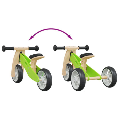 Balance Bike for Children 2-in-1 Green