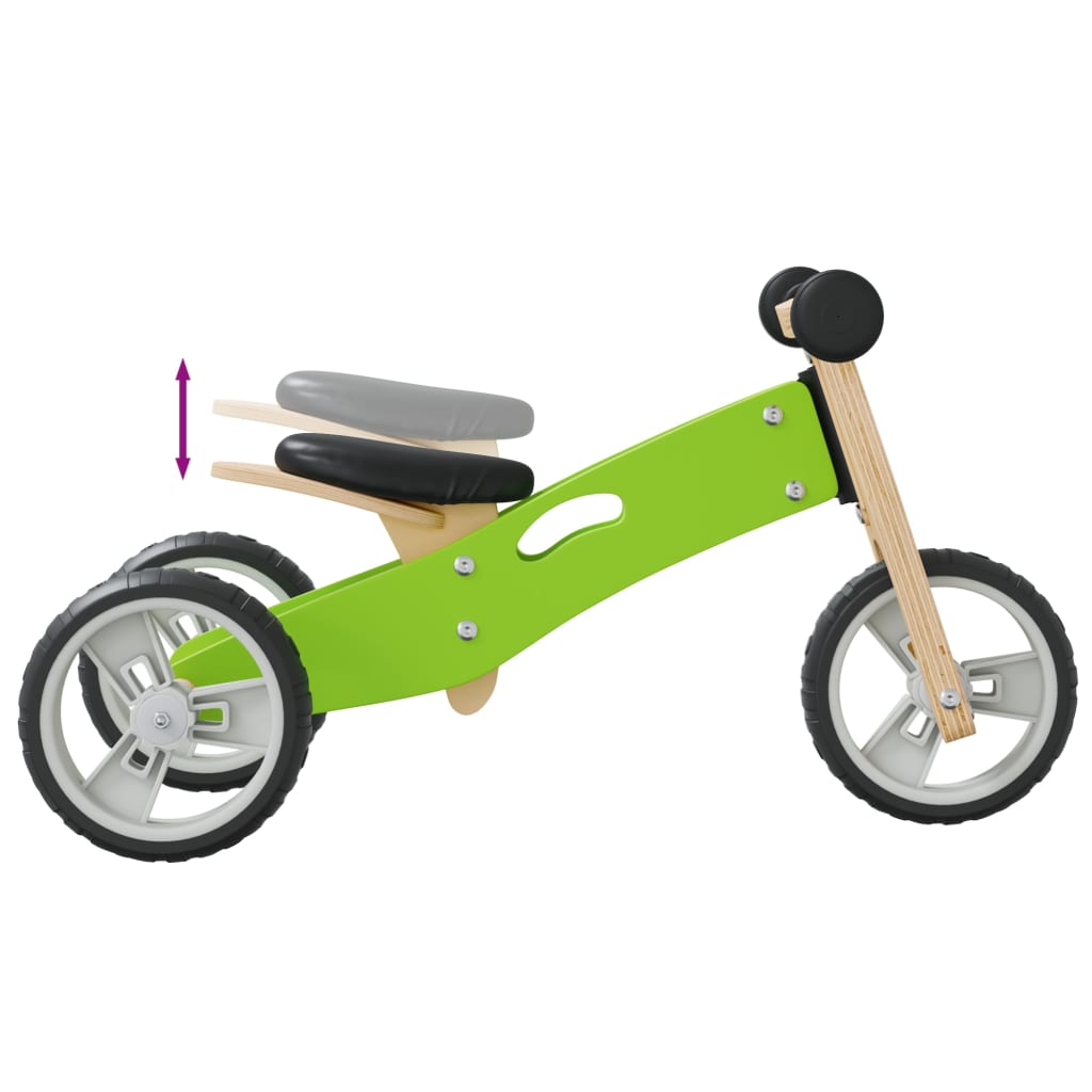 Balance Bike for Children 2-in-1 Green