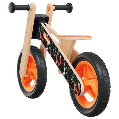 Balance Bike for Children Orange Printed