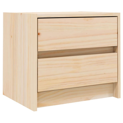 Bedside Cabinets 2 pcs 40x31x35.5 cm Solid Wood Pine