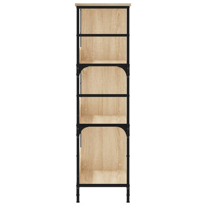 Bookshelf Sonoma Oak 78.5x33x117.5 cm Engineered Wood