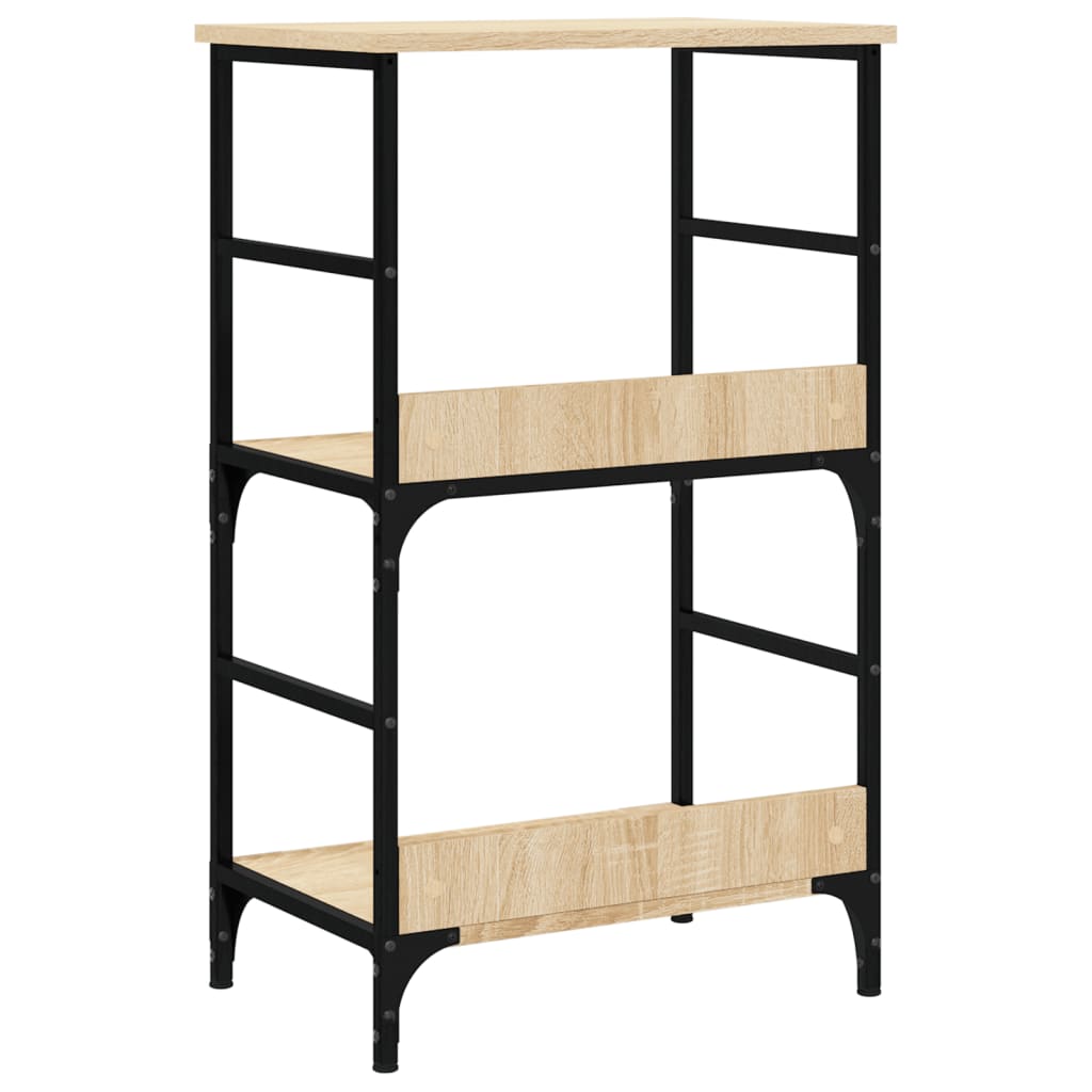 Bookshelf Sonoma Oak 50x33x82 cm Engineered Wood