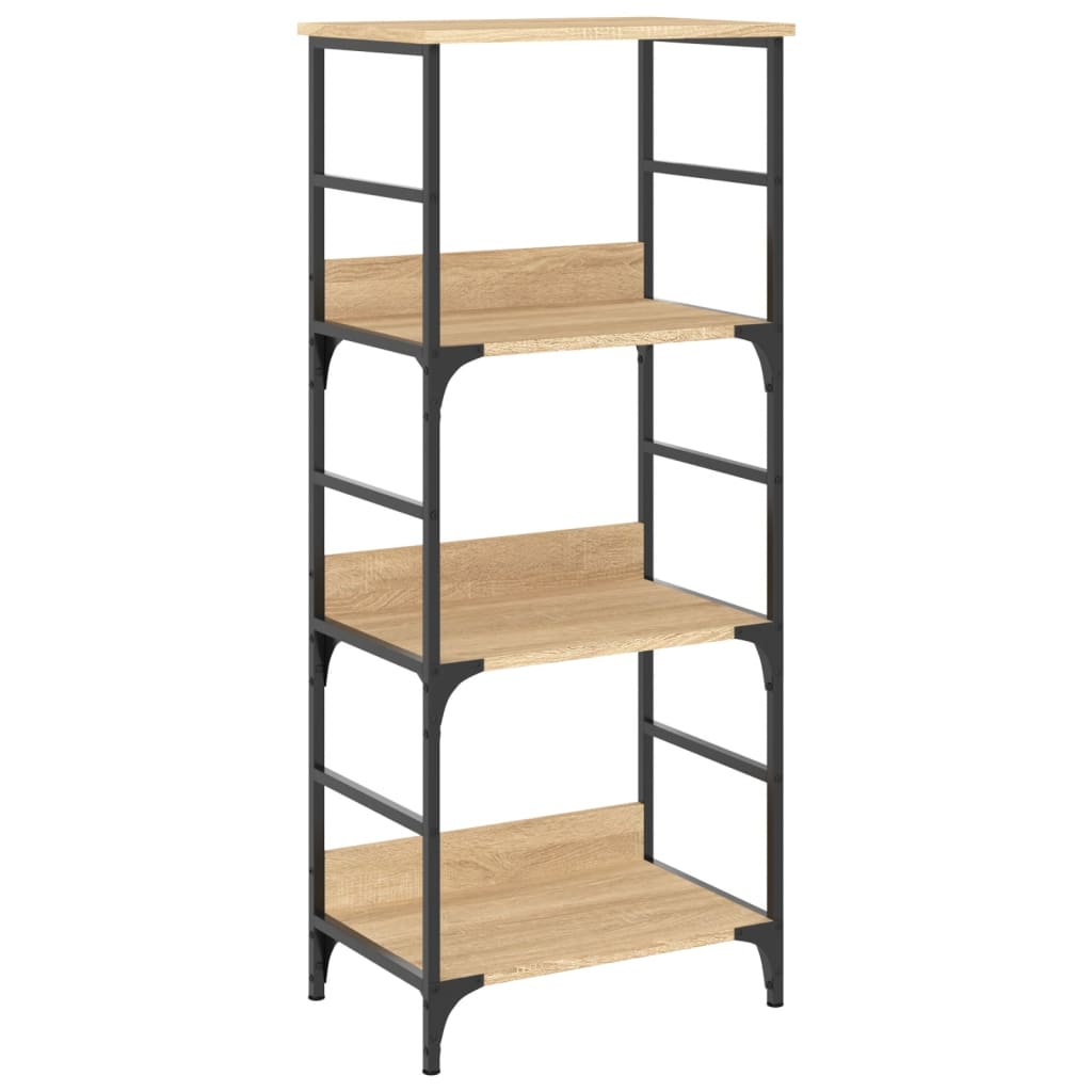 Bookshelf Sonoma Oak 50x33x117.5 cm Engineered Wood