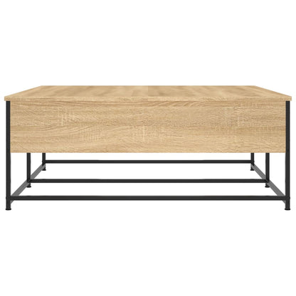 Coffee Table Sonoma Oak 100x99x40 cm Engineered Wood