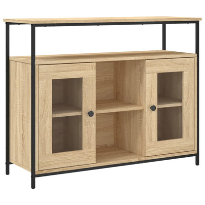 Sideboard Sonoma Oak 100x35x80 cm Engineered Wood