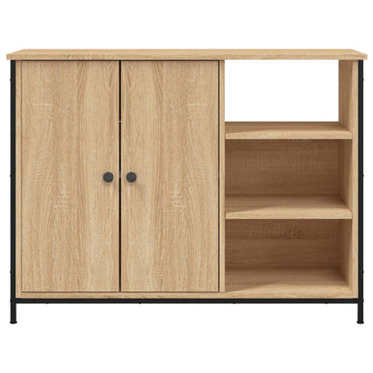 Sideboard Sonoma Oak 100x33x75 cm Engineered Wood