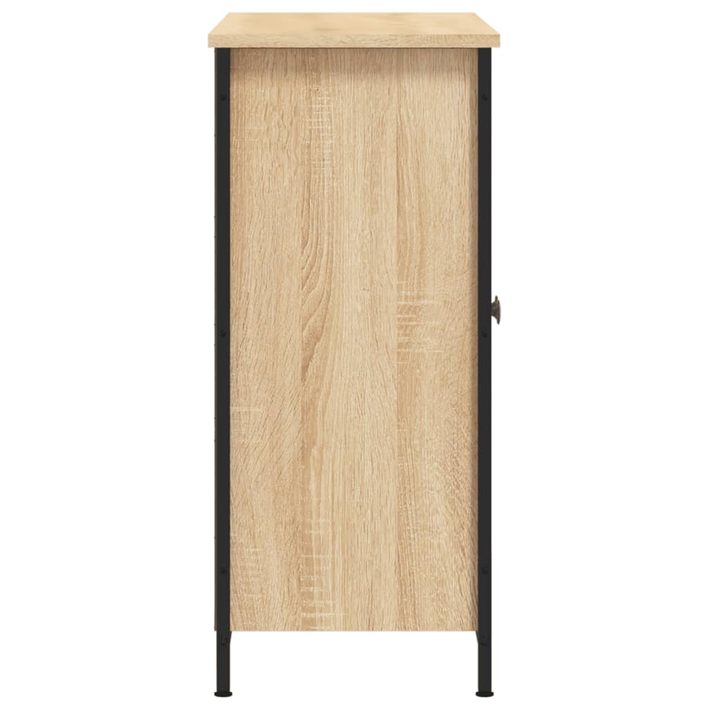 Sideboard Sonoma Oak 100x33x75 cm Engineered Wood