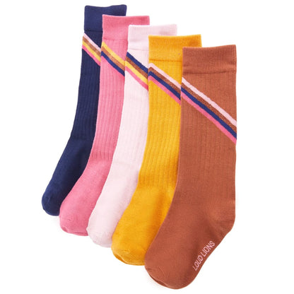 Kids' Socks 5 Pairs EU 23-26