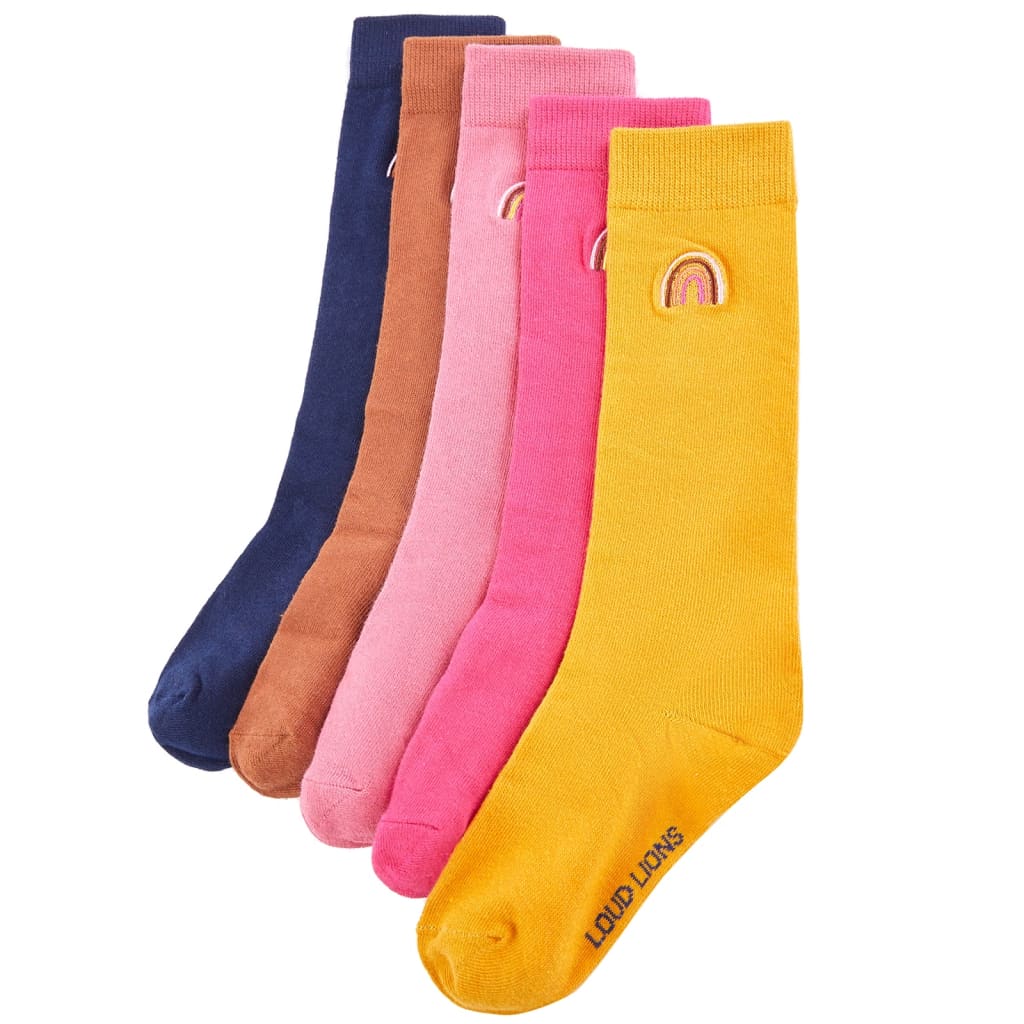 Kids' Socks 5 Pairs EU 23-26