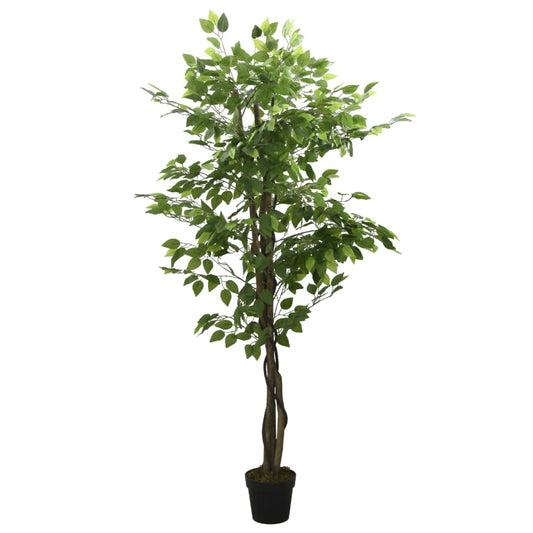 Artificial Ficus Tree 1008 Leaves 180 cm Green