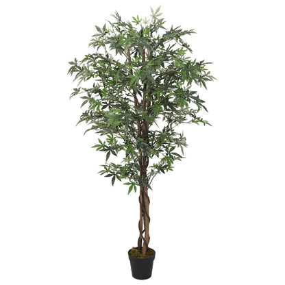 Artificial Maple Tree 224 Leaves 80 cm Green