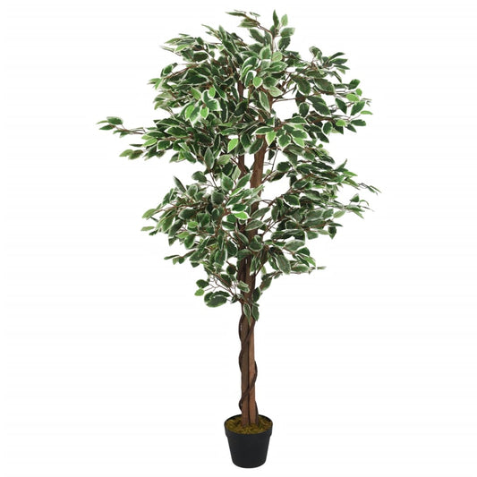 Artificial Ficus Tree 378 Leaves 80 cm Green