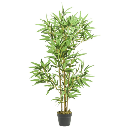 Artificial Bamboo Tree 552 Leaves 120 cm Green