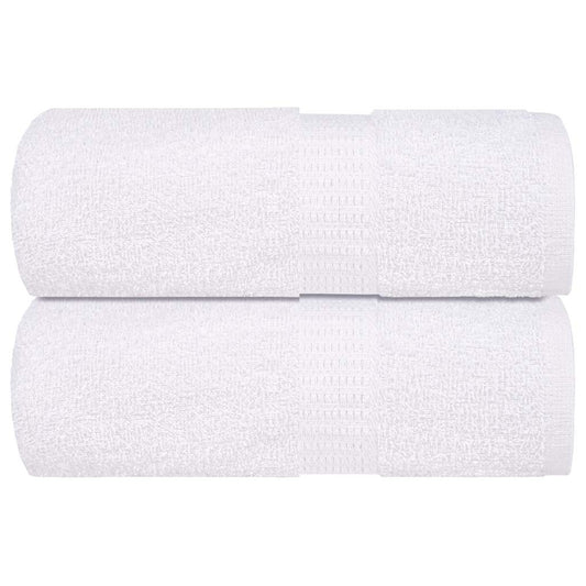 Washcloths 2 pcs White 15x21 cm 360 gsm 100% Cotton