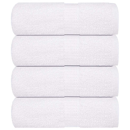 Washcloths 4 pcs White 15x21 cm 360 gsm 100% Cotton