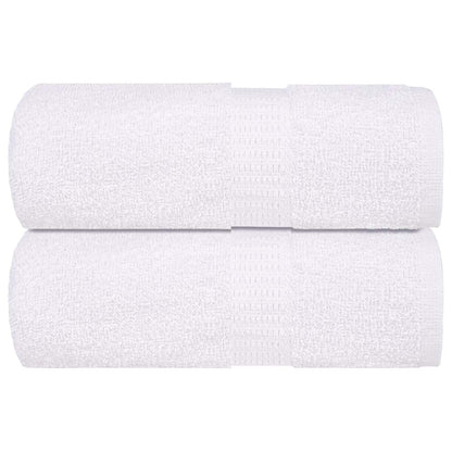 Soap Towels 2 pcs White 30x30 cm 360 gsm 100% Cotton