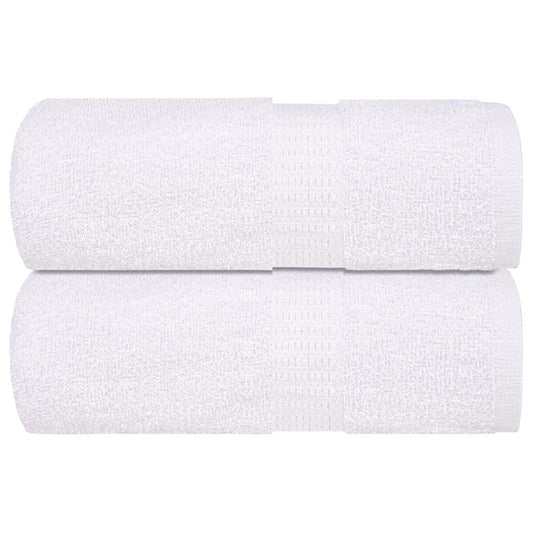 Soap Towels 2 pcs White 30x30 cm 360 gsm 100% Cotton