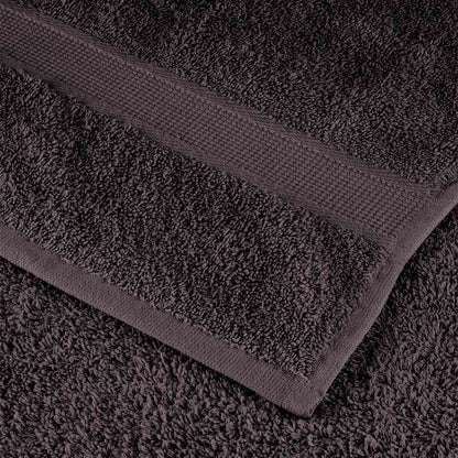 Guest Towels 4 pcs Anthracite 30x50 cm 360 gsm 100% Cotton