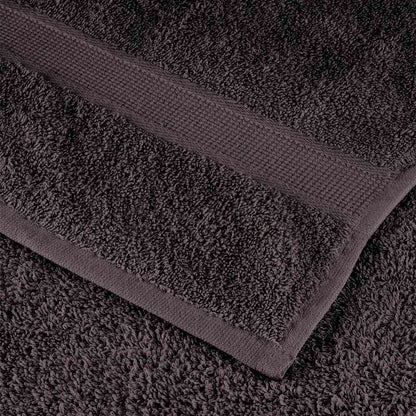 Guest Towels 50 pcs Anthracite 30x50 cm 360 gsm 100% Cotton