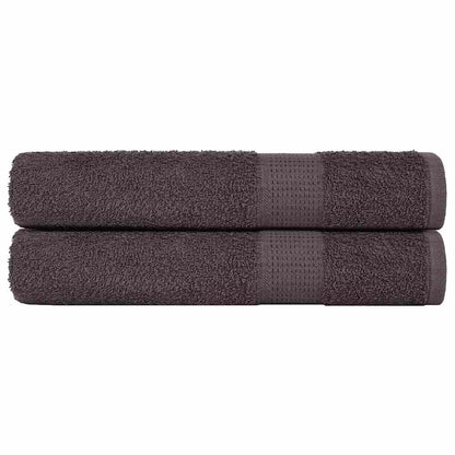 Sauna Towels 2 pcs Anthracite 80x200 cm 360 gsm 100% Cotton