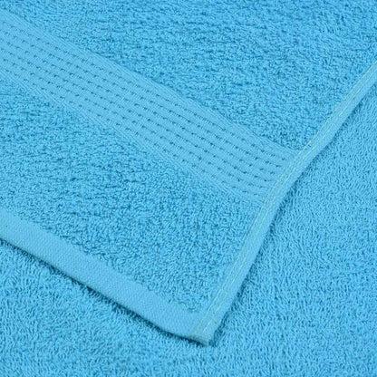 Bath Towels 4 pcs Turquoise 100x150 cm 360 gsm 100% Cotton