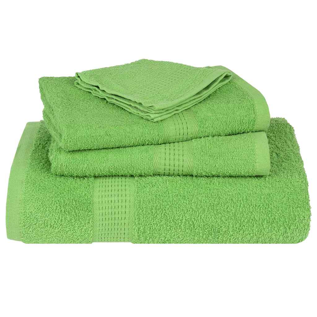 Soap Towels 2 pcs Apple Green 30x30 cm 360 gsm 100% Cotton