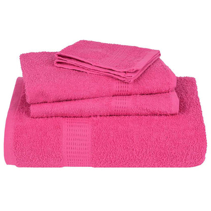 Soap Towels 10 pcs Pink 30x30 cm 360 gsm 100% Cotton