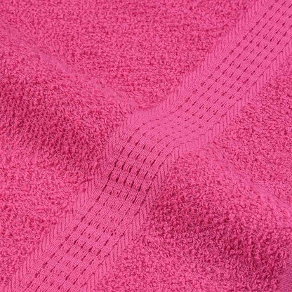 Guest Towels 10 pcs Pink 30x50 cm 360 gsm 100% Cotton