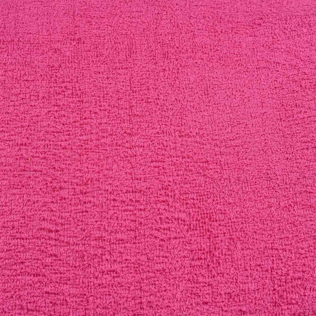 Shower Towels 4 pcs Pink 70x140 cm 360 gsm 100% Cotton