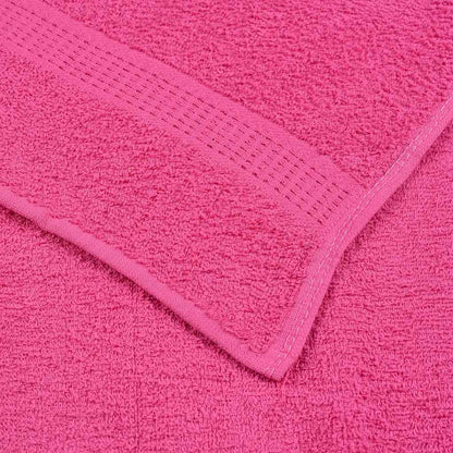 Shower Towels 4 pcs Pink 70x140 cm 360 gsm 100% Cotton