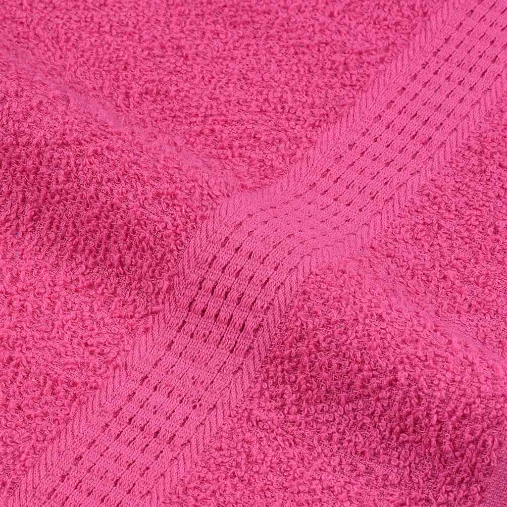 Shower Towels 4 pcs Pink 70x140 cm 360 gsm 100% Cotton