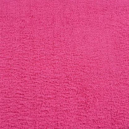 Shower Towels 10 pcs Pink 70x140 cm 360 gsm 100% Cotton