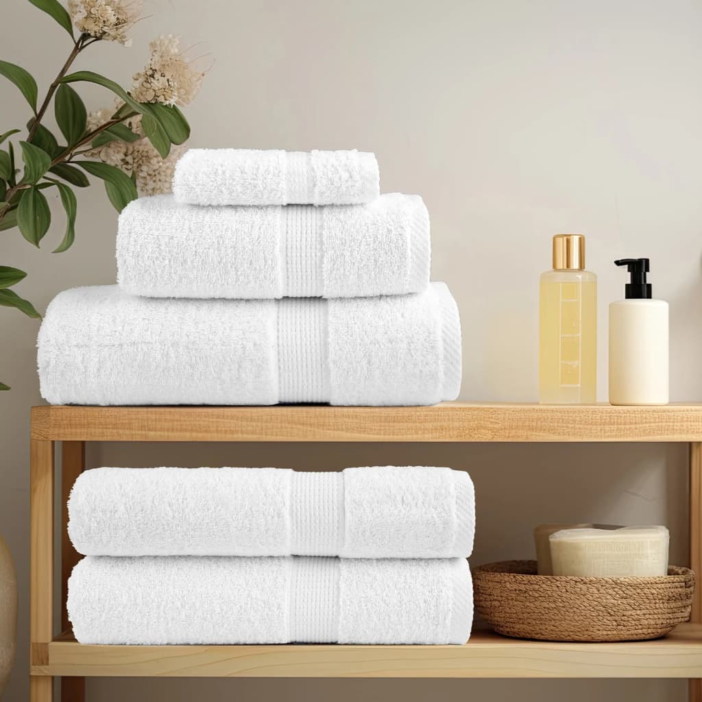 Premium Guest Towels SOLUND 50pcs White 30x50cm 600gsm