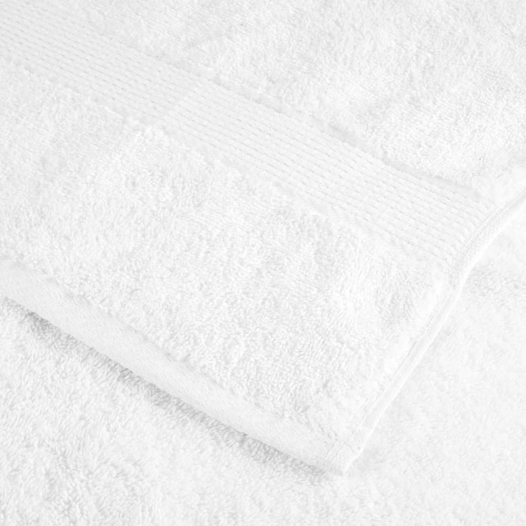 Premium Bath Towels 25pcs White 100x150cm 600gsm 100% Cotton