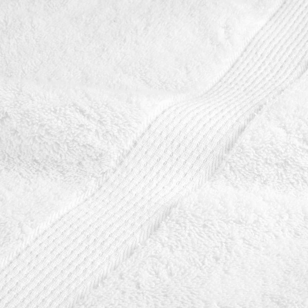 Premium Bath Towels 25pcs White 100x150cm 600gsm 100% Cotton