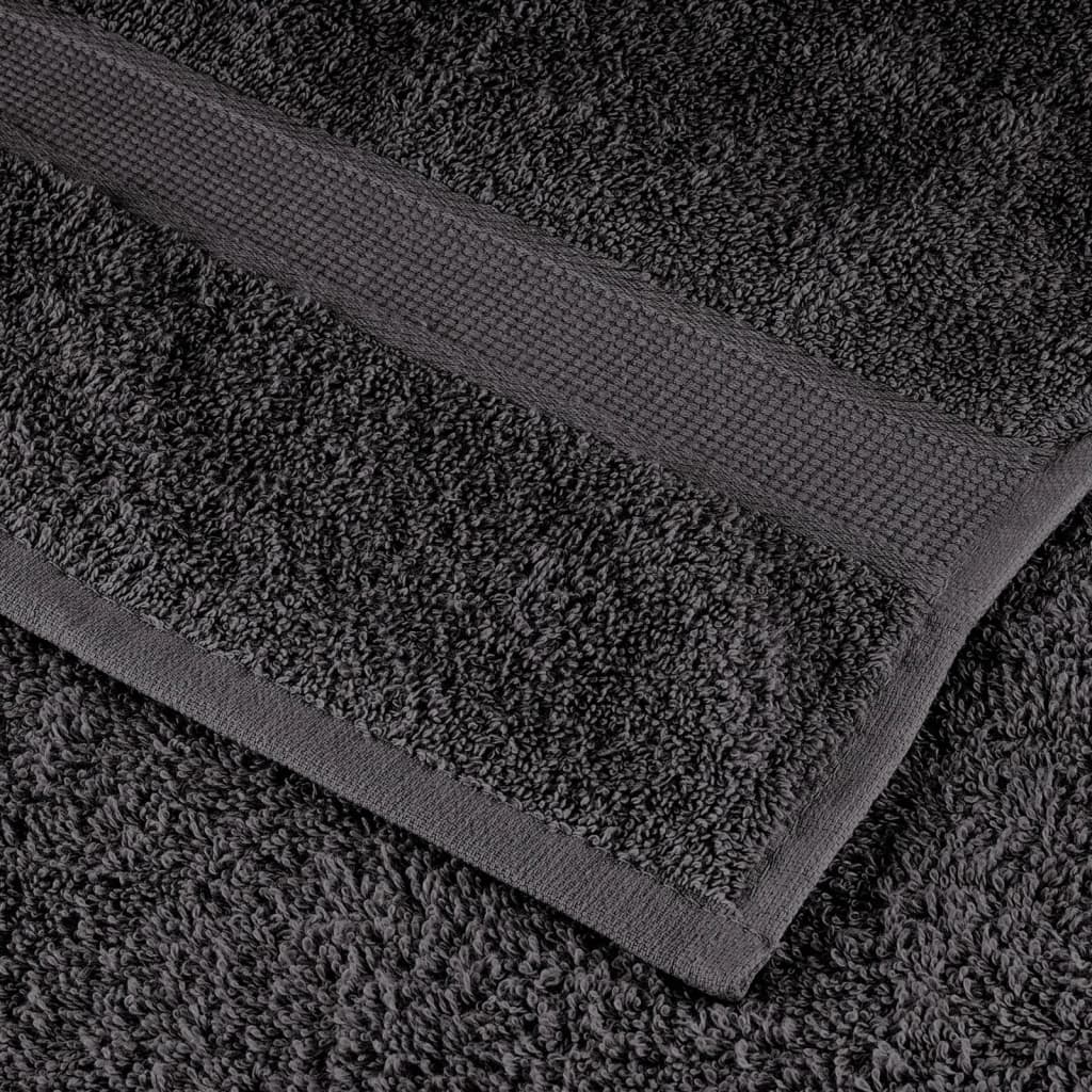 Premium Soap Towels 4 pcs Anthracite 30x30cm 600gsm 100% Cotton