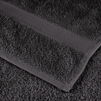 Premium Soap Towels 10 pcs Anthracite 30x30cm 600gsm 100% Cotton