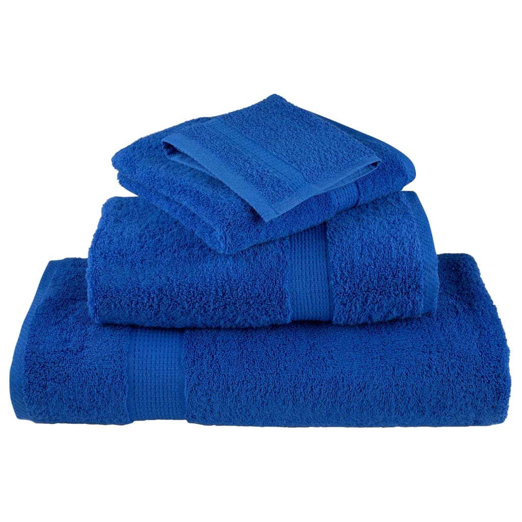 Premium Soap Towels SOLUND 2pcs Blue 30x30cm 600gsm