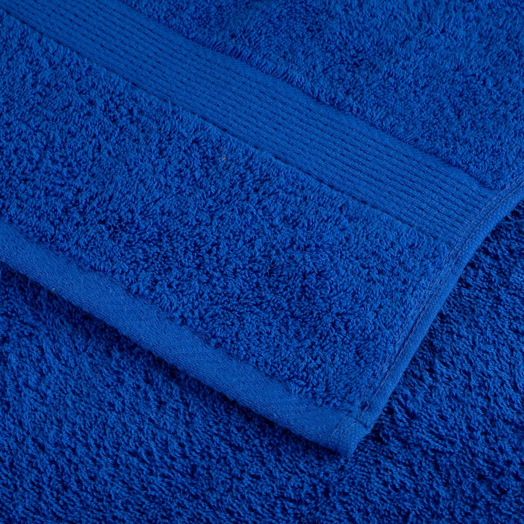 Premium Soap Towels 10 pcs Blue 30x30cm 600gsm 100% Cotton