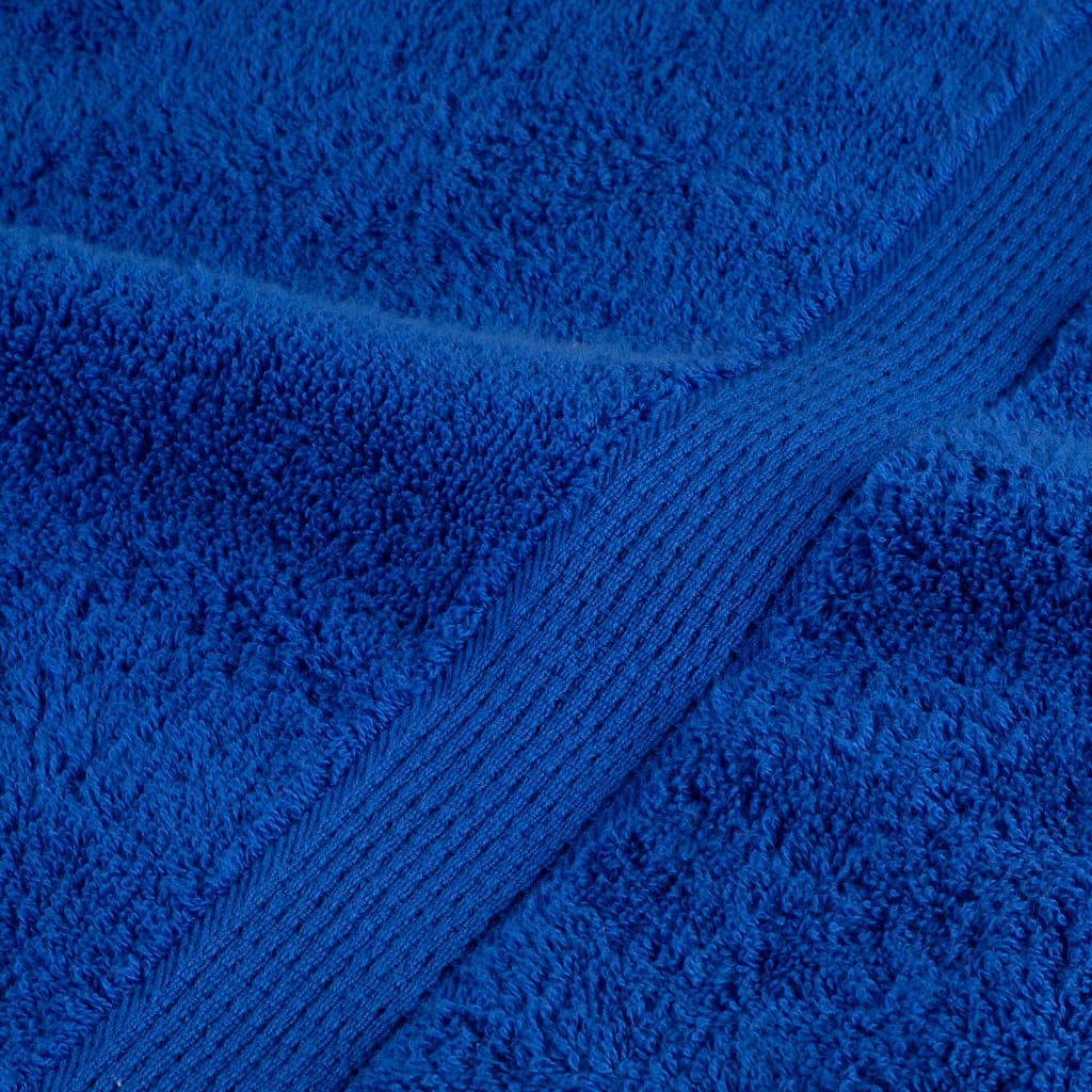 Premium Sauna Towels SOLUND 4pcs Blue 80x200cm 600gsm